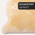 Baby Lammfell mit Nähten | medizinisch gegerbt | div. Größen