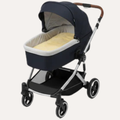 Lammfell Einlage | Kinderwagen Babyschale | Gerader Schnitt | Liner-01, 73 x 35 cm