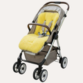 Lammfell Einlage | Kinderwagen Babyschale | Gerader Schnitt | Liner-01, 73 x 35 cm