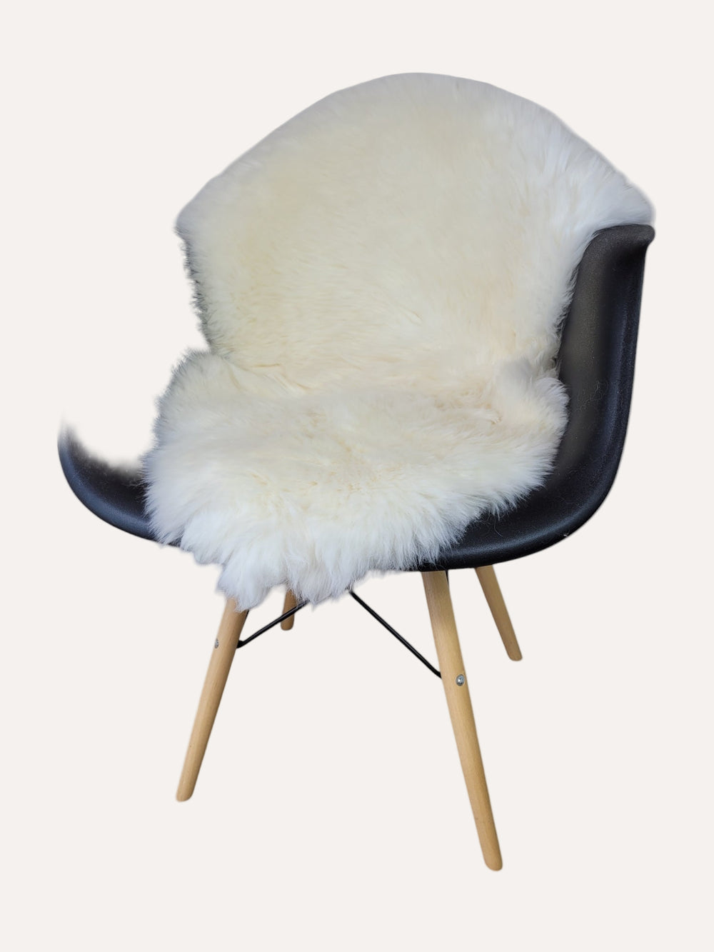 Naturasan Schaffell mit Nähten | Ökologisch gegerbt & handgearbeitet | diverse Farben