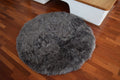 Runder Lammfellteppich | Schaffell Teppich | Naturfell | diverse Farben und Größen