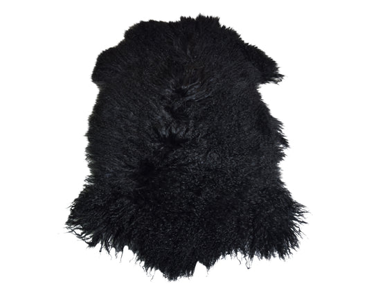 Tibetlammfell | ganzes Fell | fein gelockt | 85 - 90 cm, diverse Farben