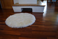 Runder Lammfellteppich | Schaffell Teppich | Naturfell | diverse Farben und Größen