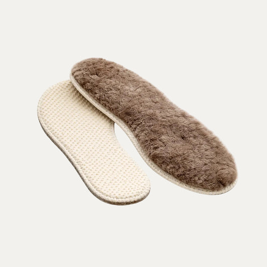 Naturasan Lammfellsohle | Premium Komfort | Anti Rutsch Noppen