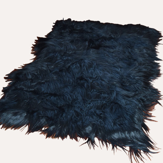 Tibetziege Felldecke |  120x180 cm Plaid | Tagesdecke, Überwurf |diverse Farben